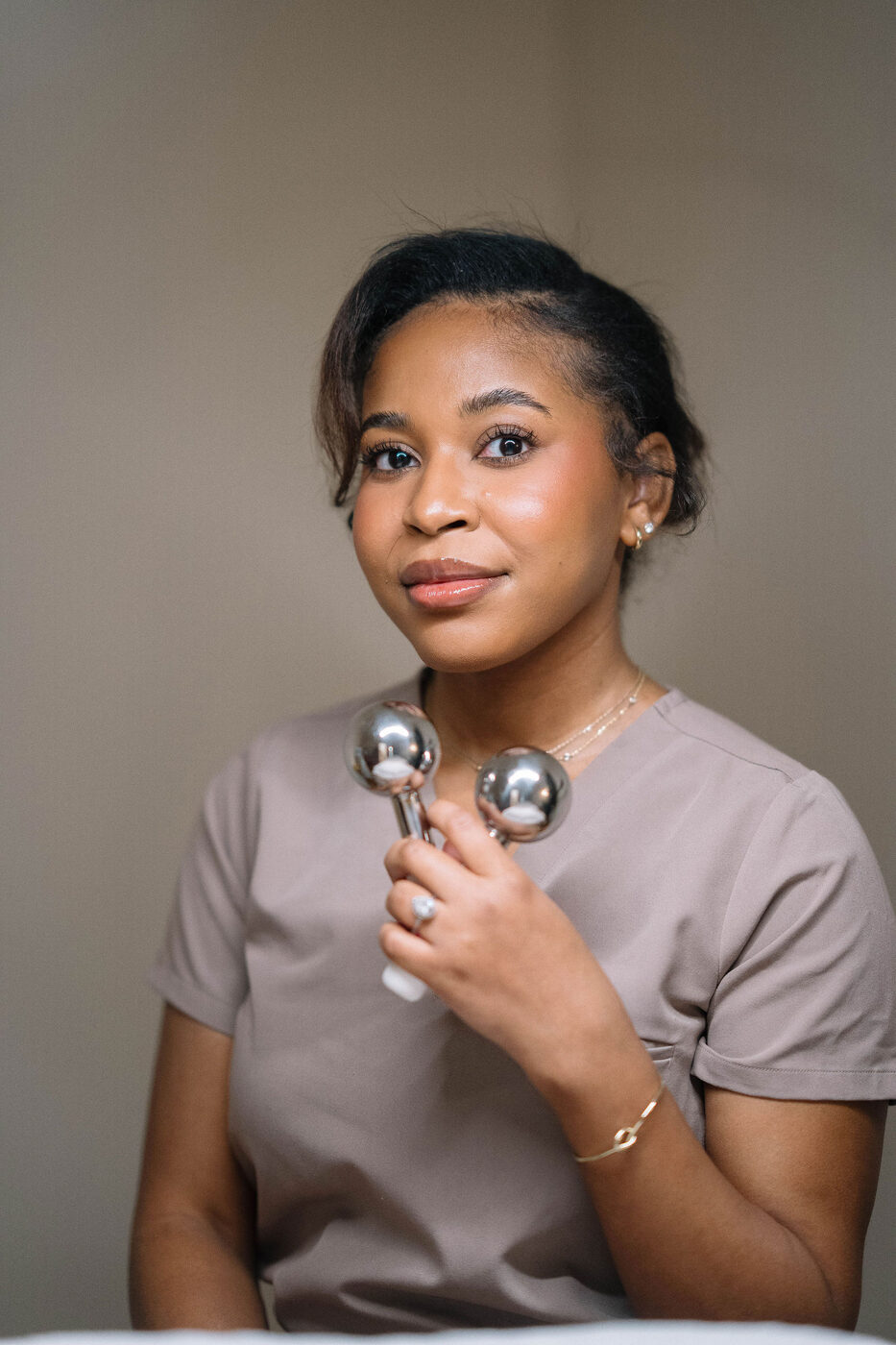 Facial skincare tools used in luxury treatments at Aiken Medical Aesthetics in Aiken, SC